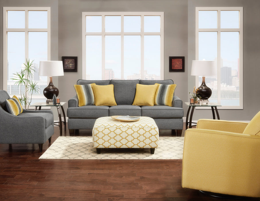 Southern Home Furnishings - Maxwell Queen Sleep Sofa in Gray - 2604 Maxwell Gray Steed - GreatFurnitureDeal