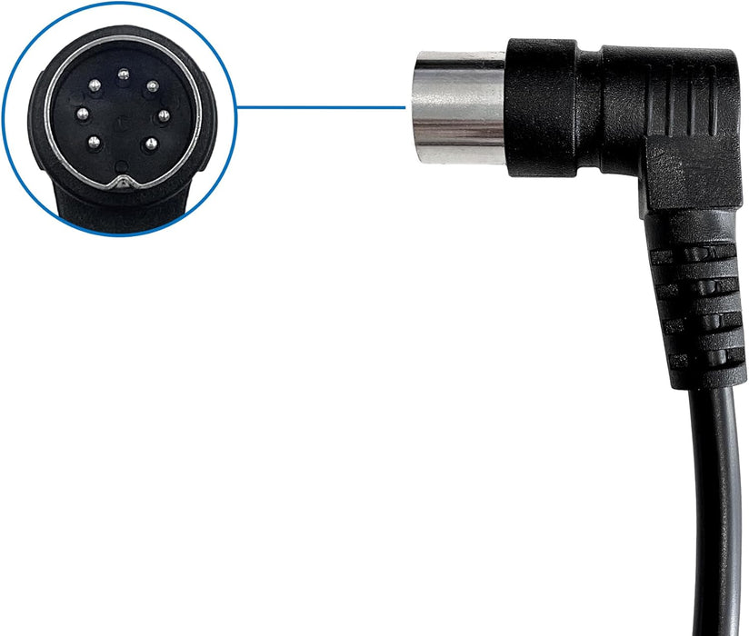 Okin 6 button recliner Replacement Button Control with 7 pins - JLDK.17.02.07 - GreatFurnitureDeal