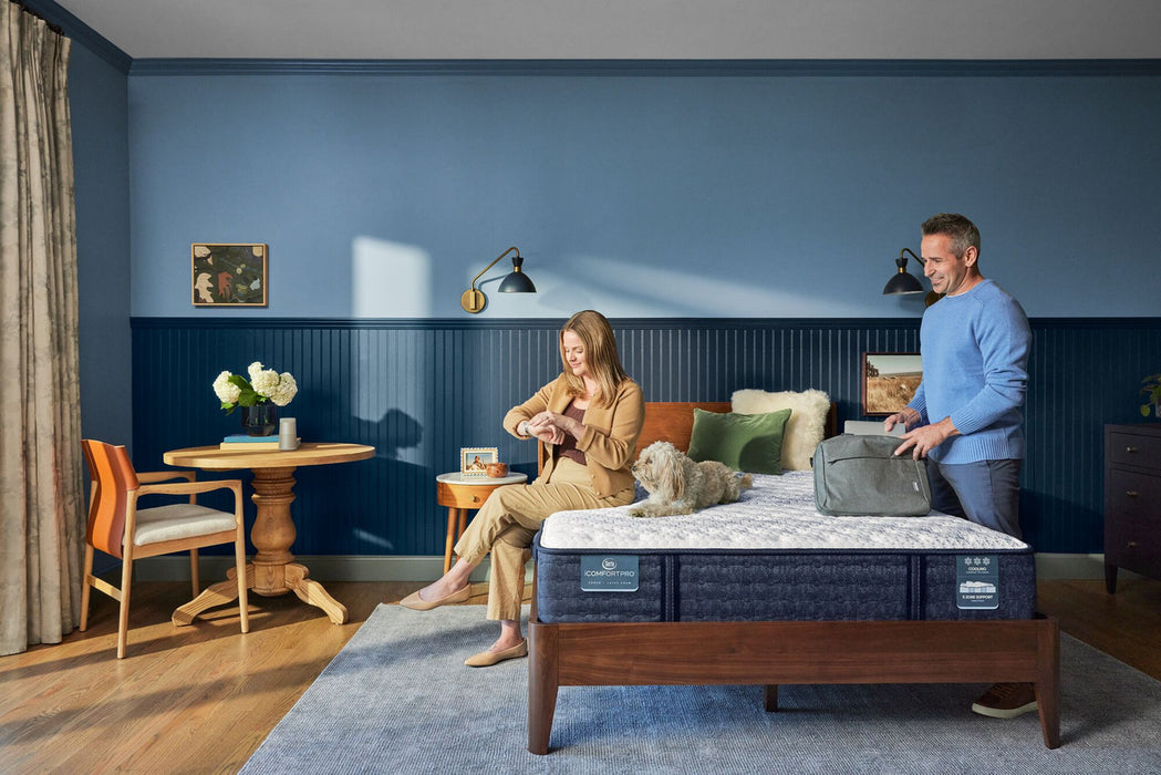 Serta Mattress - iComfortPRO Quilted Ambrose Plush King Mattress - AMBROSE-KING - GreatFurnitureDeal