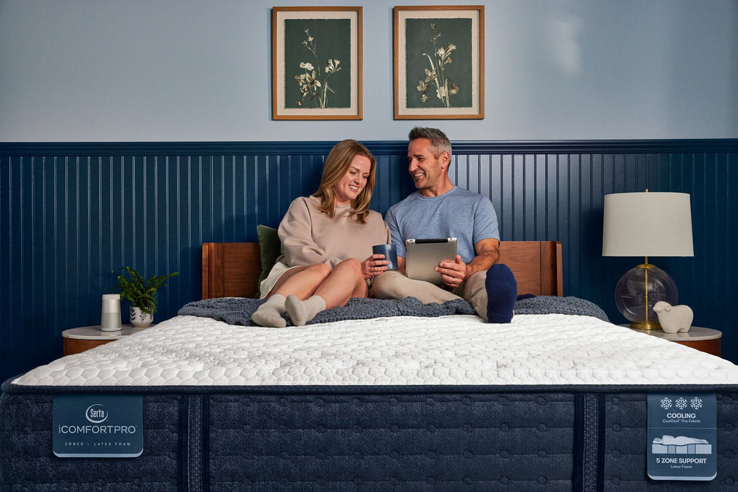 Serta Mattress - iComfortPRO Quilted Granby Extra Firm Twin XL Mattress - GRANBY-TWIN XL - GreatFurnitureDeal