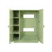 Worlds Away - Judd Two Door Celadon Green Lacquer Cabinet - JUDD CEL - GreatFurnitureDeal