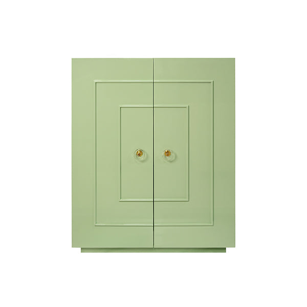 Worlds Away - Judd Two Door Celadon Green Lacquer Cabinet - JUDD CEL - GreatFurnitureDeal