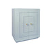 Worlds Away - Judd Two Door Light Blue Lacquer Cabinet - JUDD LB - GreatFurnitureDeal