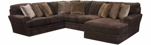 Jackson Furniture - Mammoth 4 Piece Sectional in Chocolate - 4376-72-59-29-75-CHOCOLATE - GreatFurnitureDeal