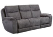 Southern Motion - Show Stopper 3 Piece Double Reclining Living Room Set in Java - 736-61P-78P-6736P NL - GreatFurnitureDeal