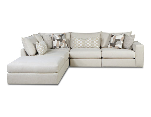 Southern Home Furnishings - Sectional in Gold Rush - 7004-03 19KP 15 19KP 11R Gold Rush - GreatFurnitureDeal