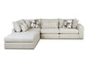 Southern Home Furnishings - Sectional in Gold Rush - 7004-03 19KP 15 19KP 11R Gold Rush - GreatFurnitureDeal