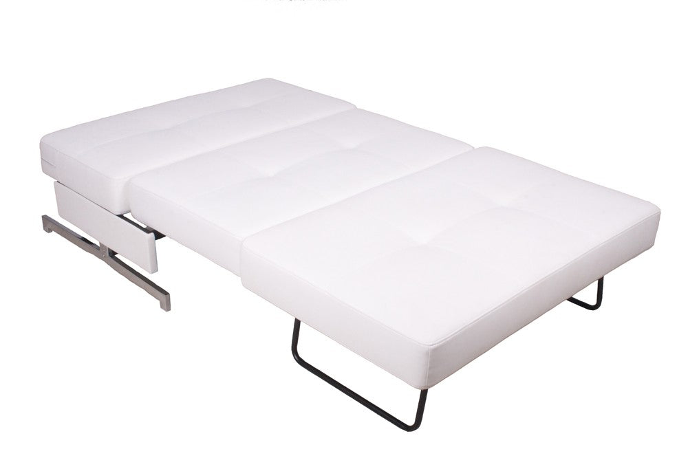 J&M Furniture - K43-1 Sofa Bed in White - 176013-WHITE - GreatFurnitureDeal