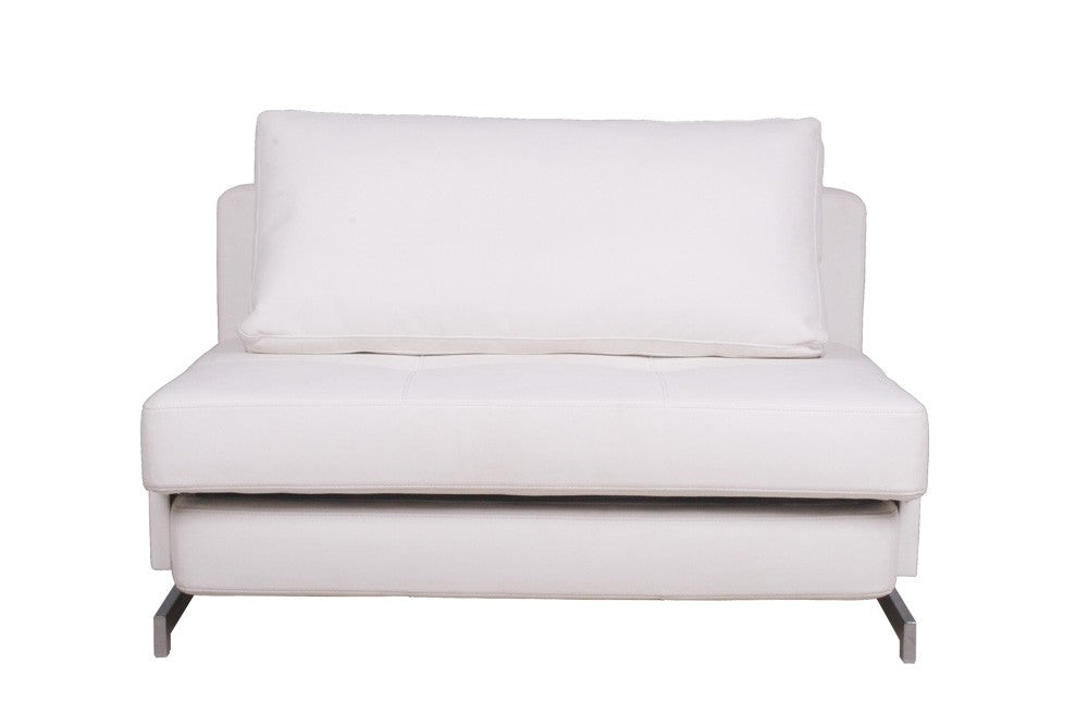 J&M Furniture - K43-1 Sofa Bed in White - 176013-WHITE