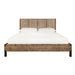 Worlds Away - Seagrass Wrapped Headboard And Footboard With Wood Side Rails And Legs, King Size - KARINA KING - GreatFurnitureDeal