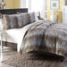 AICO Furniture - Kasbah King 3pc Comforter Set - BCS-KD03-KASBAH-BRN - GreatFurnitureDeal