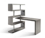 J&M Furniture - KD002 Modern Office Desk in Matte Grey - 179161-GR - GreatFurnitureDeal