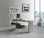 J&M Furniture - KD002 Modern Office Desk in Matte Grey - 179161-GR - GreatFurnitureDeal