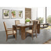 AICO Furniture - Carrollton 7 Piece Dining Table Set in Rustic Ranch - KI-CRLN000-407N-7SET - GreatFurnitureDeal