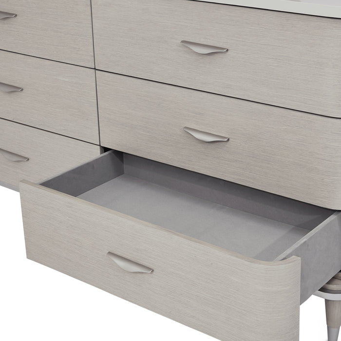AICO Furniture - Eclipse Dresser in Moonlight - KI-ECLP050SA-135 - GreatFurnitureDeal