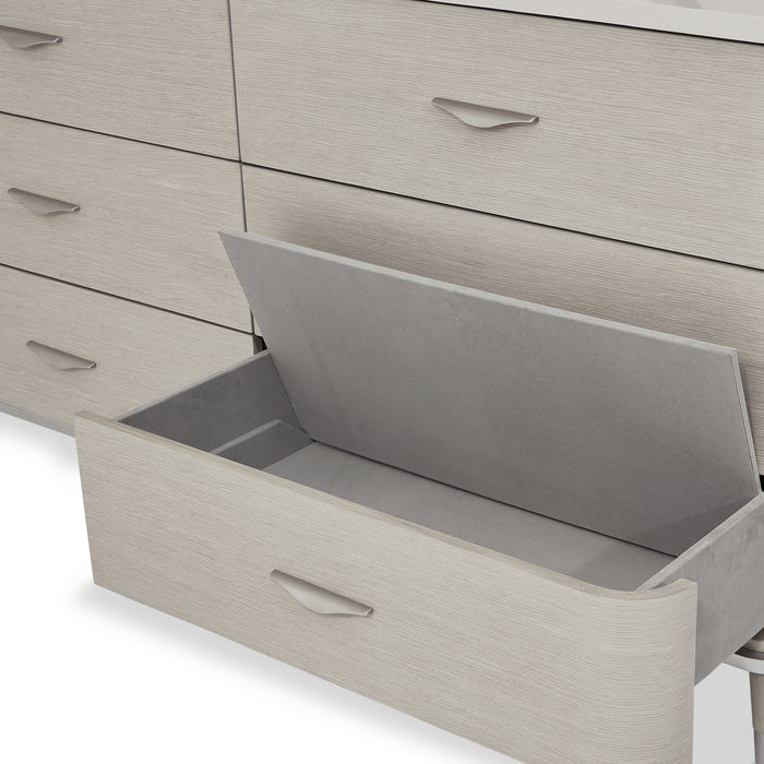 AICO Furniture - Eclipse Dresser in Moonlight - KI-ECLP050SA-135 - GreatFurnitureDeal