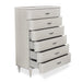 AICO Furniture - Eclipse 6-Drawer Chest in Moonlight - KI-ECLP070SA-135 - GreatFurnitureDeal