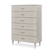 AICO Furniture - Eclipse 6-Drawer Chest in Moonlight - KI-ECLP070SA-135 - GreatFurnitureDeal