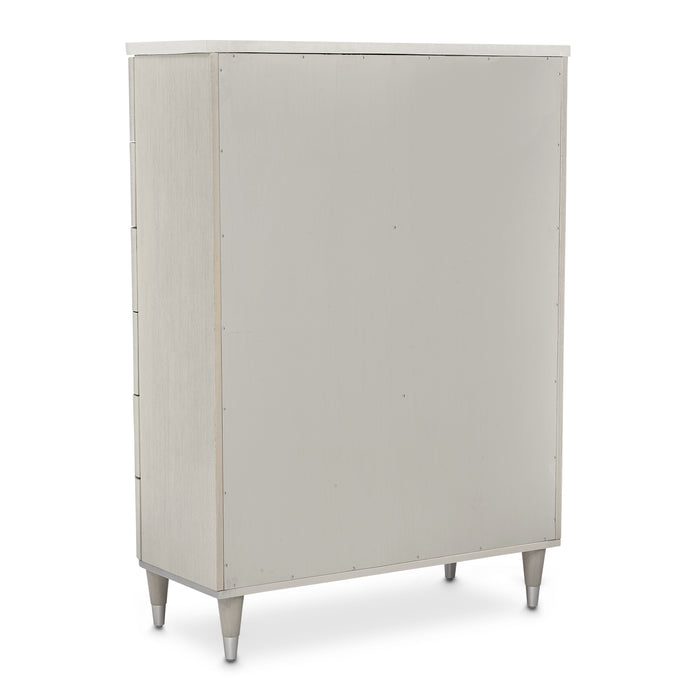 AICO Furniture - Eclipse 6-Drawer Chest in Moonlight - KI-ECLP070SA-135 - GreatFurnitureDeal