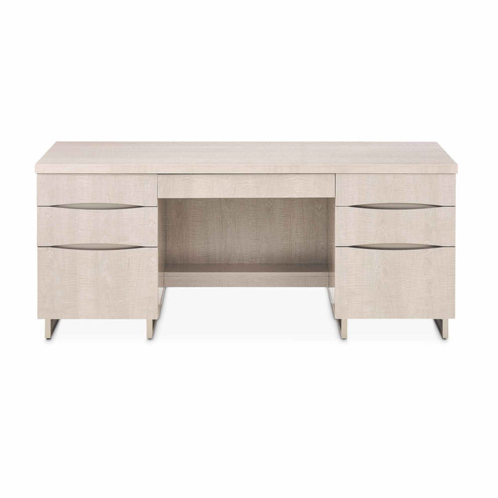 AICO Furniture - Marin Desk in Greige - KI-MRIN207-139 - GreatFurnitureDeal