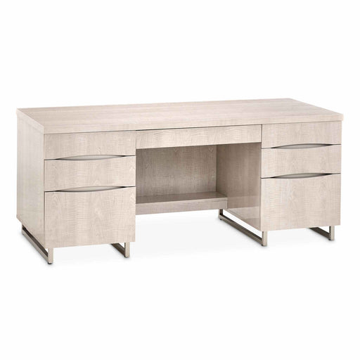 AICO Furniture - Marin Desk in Greige - KI-MRIN207-139 - GreatFurnitureDeal