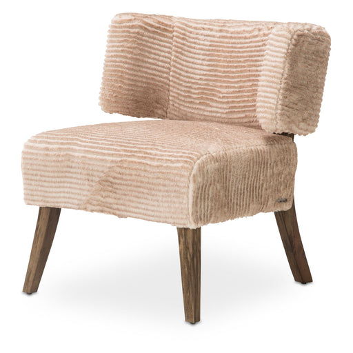 AICO Furniture - HalfMoon"Curved Back Chair in Boardwalk - KIA-HFMN834-BCH-215 - GreatFurnitureDeal