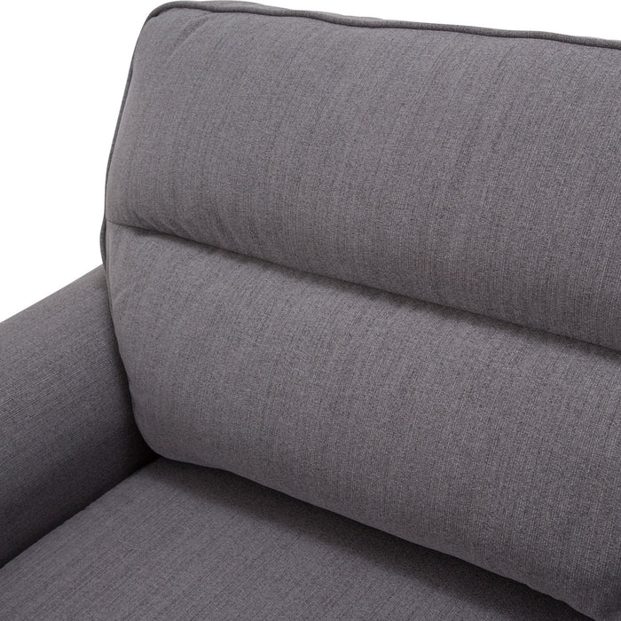 AICO Furniture - Millenial"Chair in Light Espresso - KIA-MLEN835-GPH-229 - GreatFurnitureDeal
