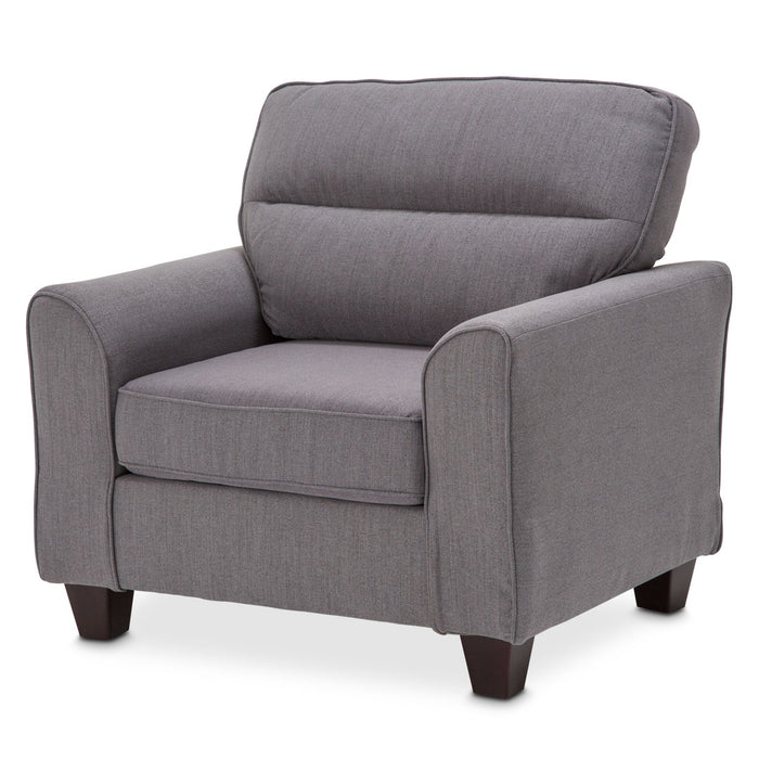 AICO Furniture - Millenial"Chair in Light Espresso - KIA-MLEN835-GPH-229