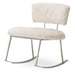 AICO Furniture - Pebble Beach"Rocker Chair in BrushedSilver - KIA-PBBC834-PWD-814 - GreatFurnitureDeal