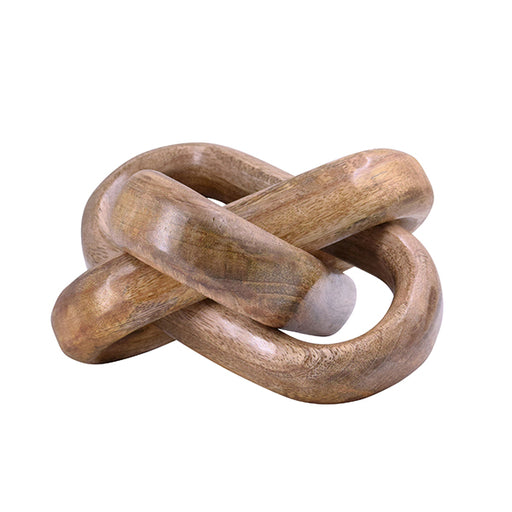 Worlds Away - Knot Decorative Object In Mango Wood - KNOT - GreatFurnitureDeal