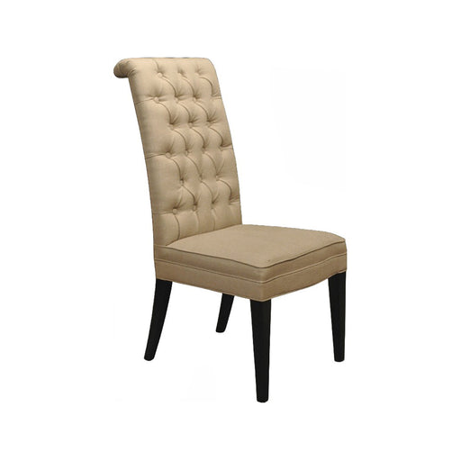 GJ Styles - New Delhi Chair in Ecru Linen - KS163 - GreatFurnitureDeal