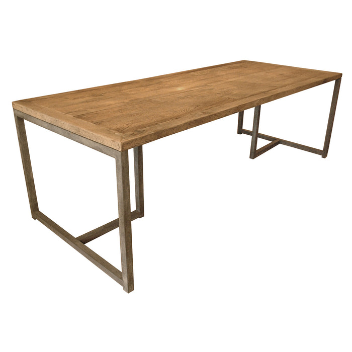 GJ Styles - Rami Dining Table Washed Old Oak - KS238 - GreatFurnitureDeal