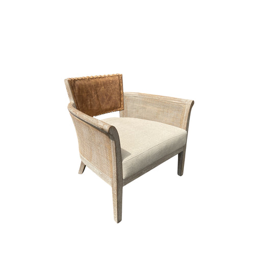GJ Styles - Brown Leather Back Side Chair - KS387 - GreatFurnitureDeal