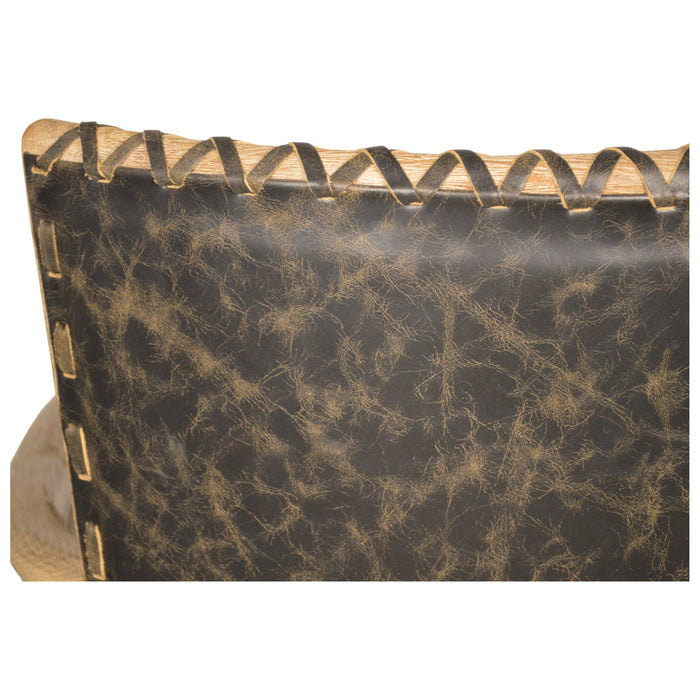 GJ Styles - Garcia Chair Black Leather - KS394 - GreatFurnitureDeal