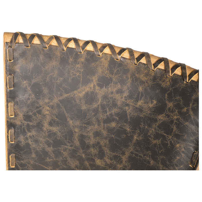 GJ Styles - Garcia Side Chair Black Leather - KS395 - GreatFurnitureDeal