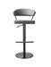 J&M Furniture - K C218A-930 Grey Barstool (Set of 2) - 16421-G - GreatFurnitureDeal