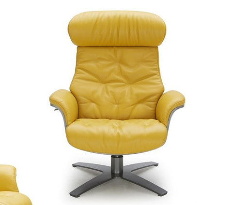 J&M Furniture - The Karma Lounge Chair in Mustard - 1804811-C - GreatFurnitureDeal