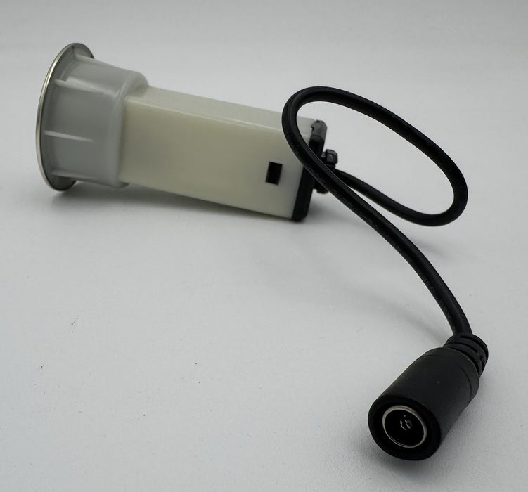 Franklin Furniture - Ashley Furniture - Southern Motion - Replacement Console Silver Round Dual USB Charger - KDDY061A-001 - GreatFurnitureDeal