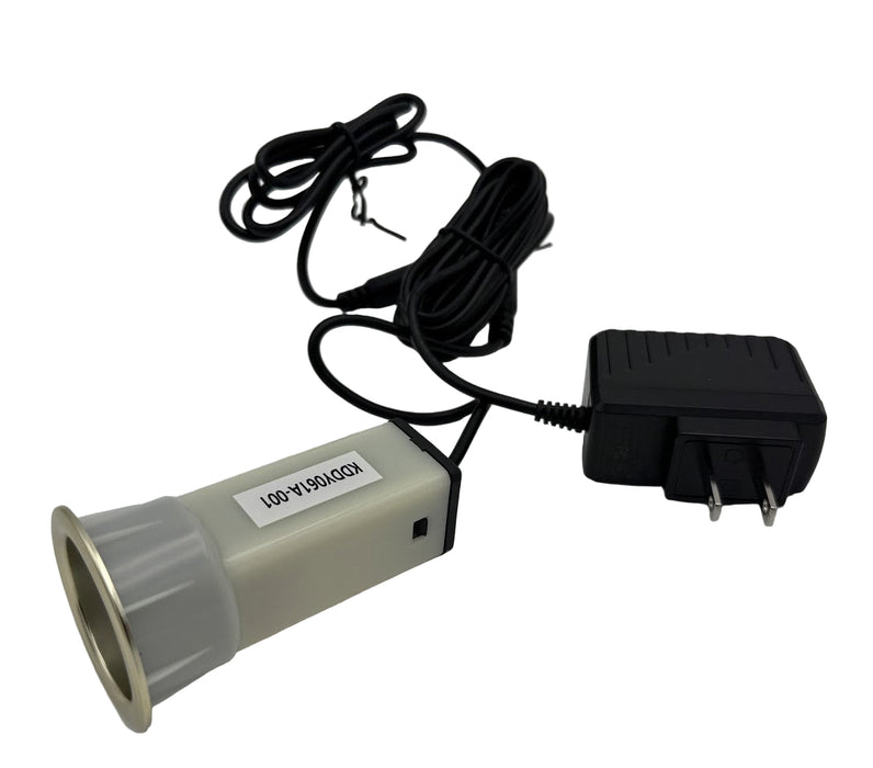 Franklin Furniture - Ashley Furniture - Southern Motion - Replacement Console Silver Round Dual USB Charger - KDDY061A-001 - GreatFurnitureDeal