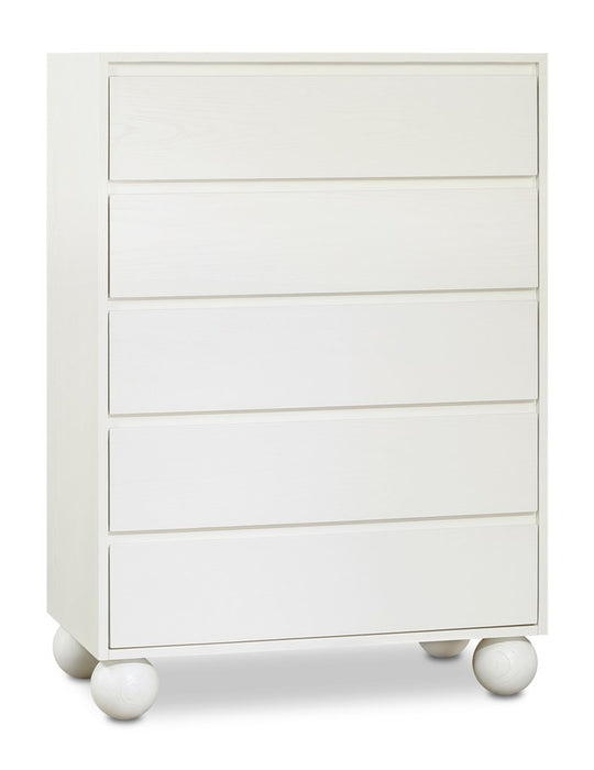 Meridian Furniture - Kent Cream Ash Wood Chest - KentCream-CH - GreatFurnitureDeal