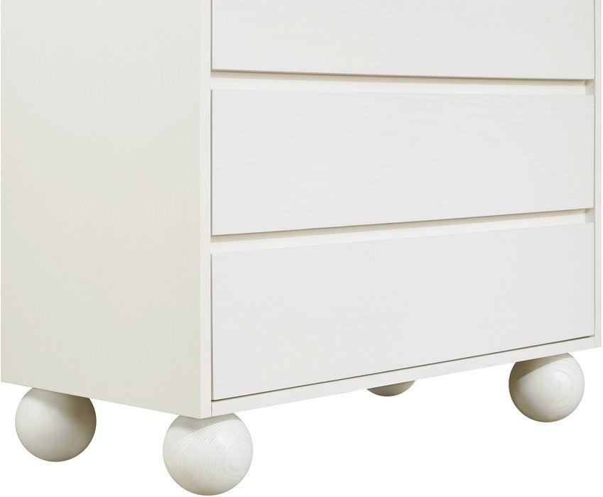 Meridian Furniture - Kent Cream Ash Wood Chest - KentCream-CH - GreatFurnitureDeal