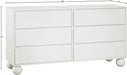 Meridian Furniture - Kent Cream Ash Wood Dresser - KentCream-D - GreatFurnitureDeal
