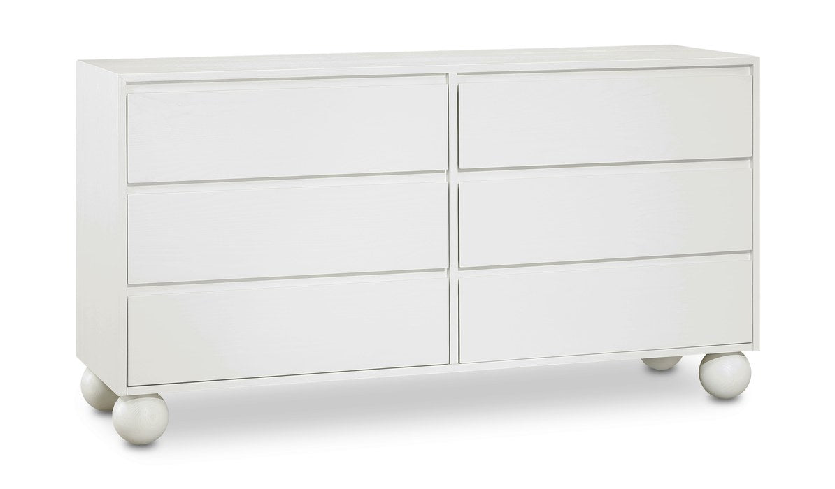Meridian Furniture - Kent Cream Ash Wood Dresser - KentCream-D - GreatFurnitureDeal