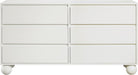Meridian Furniture - Kent Cream Ash Wood Dresser - KentCream-D - GreatFurnitureDeal