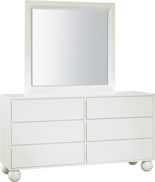 Meridian Furniture - Kent Cream Ash Wood Dresser - KentCream-D - GreatFurnitureDeal