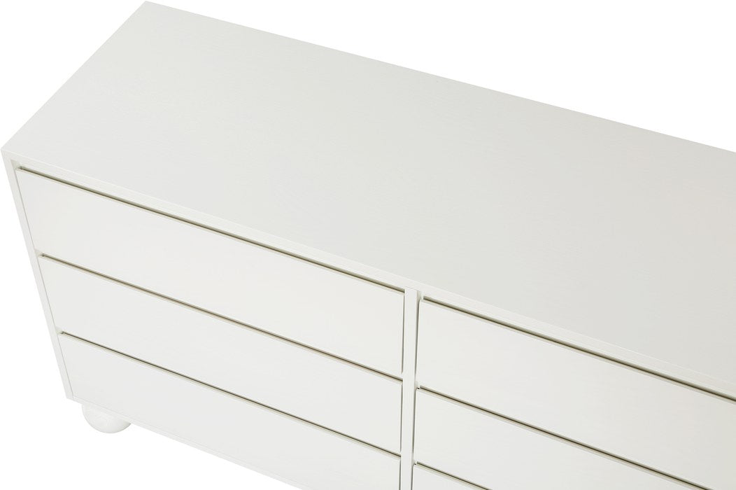 Meridian Furniture - Kent Cream Ash Wood Dresser - KentCream-D - GreatFurnitureDeal