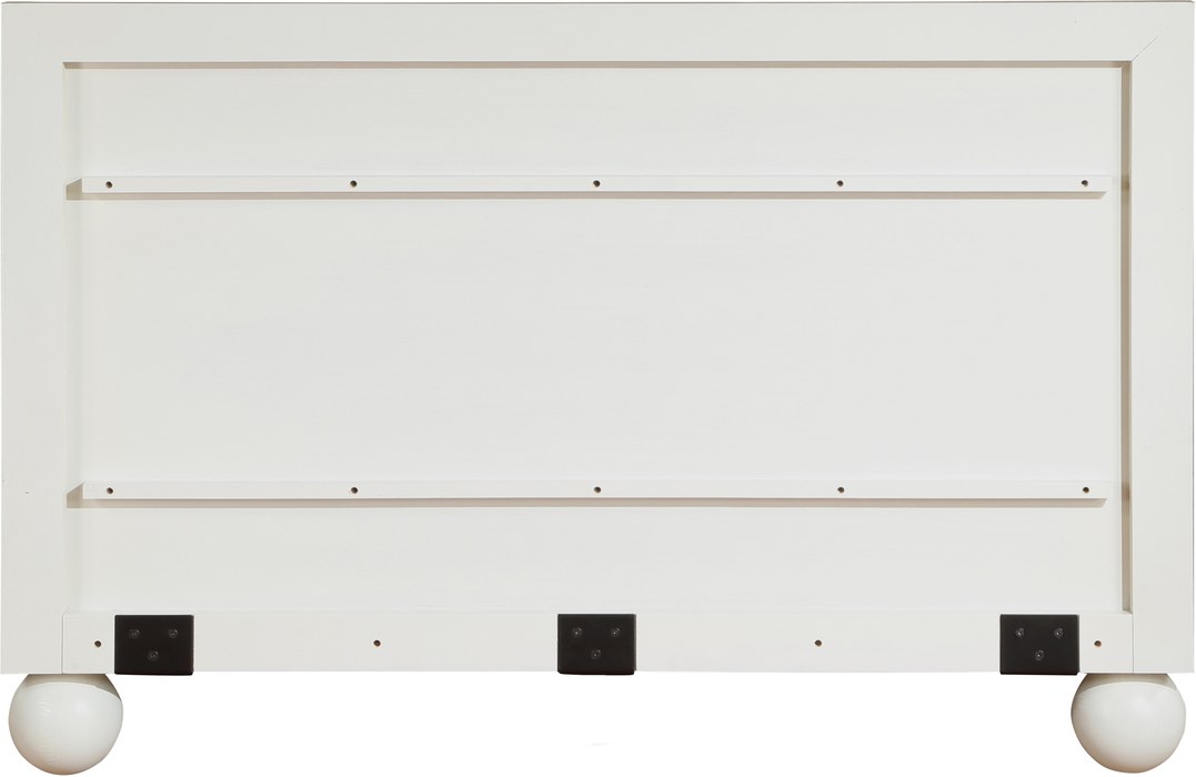 Meridian Furniture - Kent Cream Ash Wood King Bed (3 Boxes) - KentCream-K - GreatFurnitureDeal