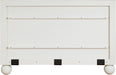 Meridian Furniture - Kent Cream Ash Wood King Bed (3 Boxes) - KentCream-K - GreatFurnitureDeal