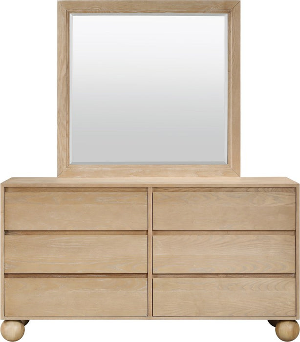 Meridian Furniture - Kent Natural Ash Wood Dresser - KentNatural-D - GreatFurnitureDeal