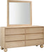 Meridian Furniture - Kent Natural Ash Wood Dresser - KentNatural-D - GreatFurnitureDeal